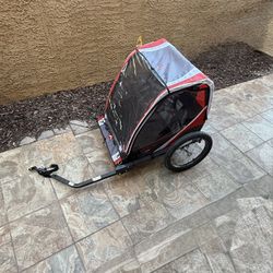 Tow Behind Kid’s Bike Trailer