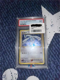 PSA 9 Lugia Holo Japanese Promo Pokémon Card