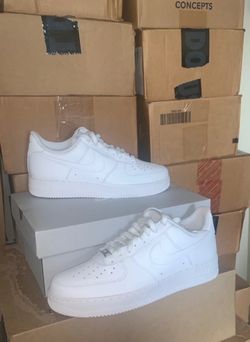 Brand New Men's Nike Air force 1 Shoes Size 10.5,10,9.5,9,8,8.5,11&12