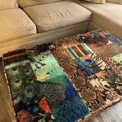 Free Oversized Couch And Ottoman 