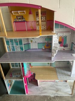 Big Wooden Barbie House