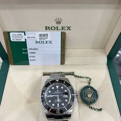 Rolex 126600 Sea Dweller 2020 Black Face ! 
