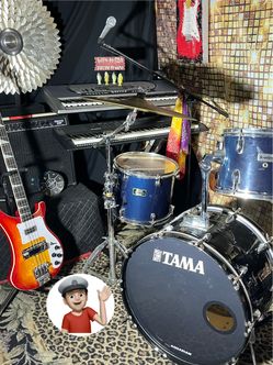🔥 Complete Drum Set Drums