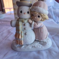 1999 Precious Moments "Snowman Like My Man" Boxed


