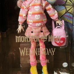 Monster High X Wednesday Enid Sinclair Doll Mint In Box Never Opened. Fontana Pickup.
