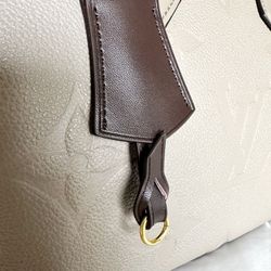 Leather Key Bell Clochette Bag Charm, Dark Brown