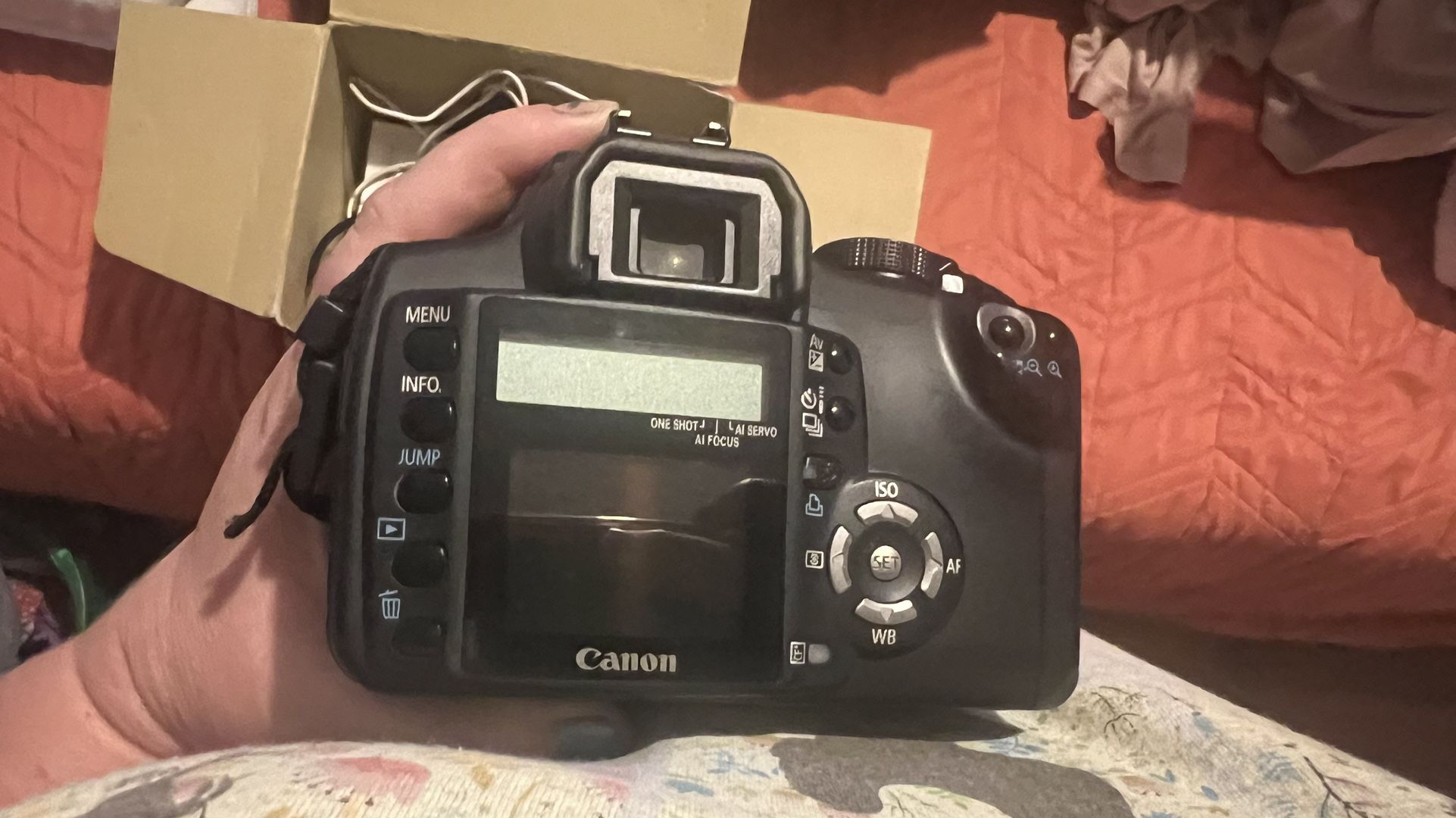 Rebel XT Camera With Extra Batteries