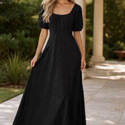 New Black Maxi Dresss Size Extra Large Tall