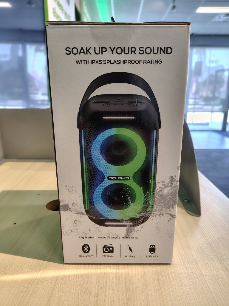 Waterproof Portable Speaker For = $66