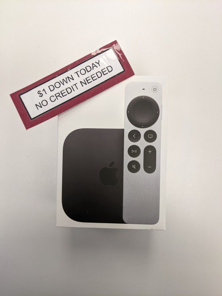 Apple TV 4k - Pay $1 Today To Take It Home And Pay The Rest Later! 