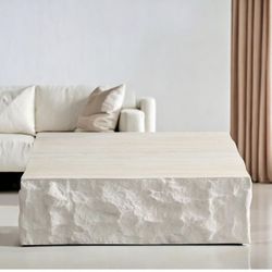 Square Center Coffee Table for Living Room,