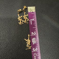 YSL 18K Saudi gold ( not Plated)