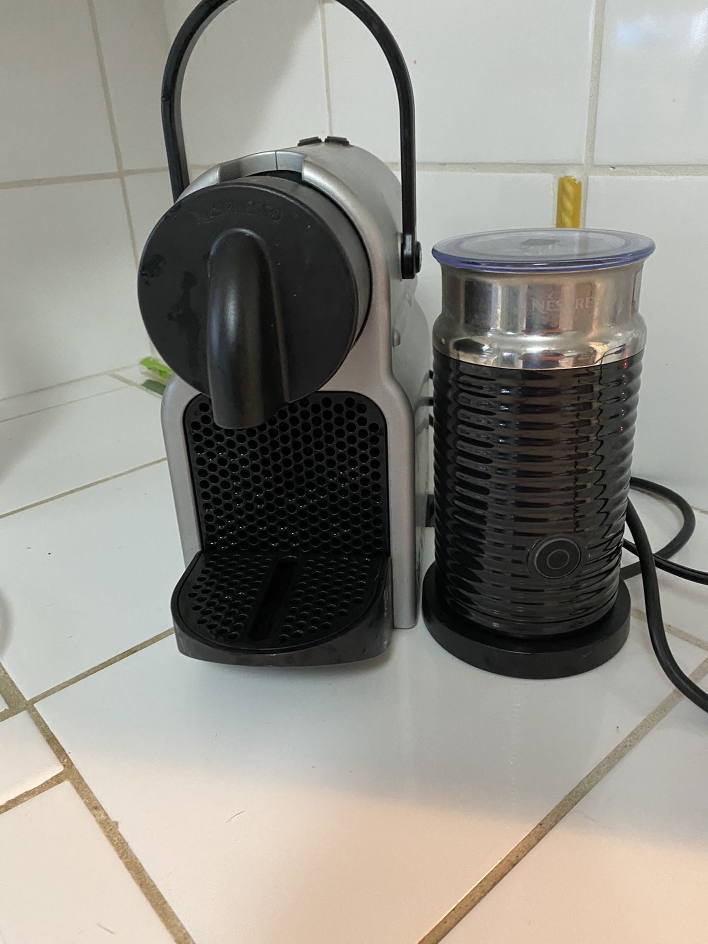 Nespresso with steamer