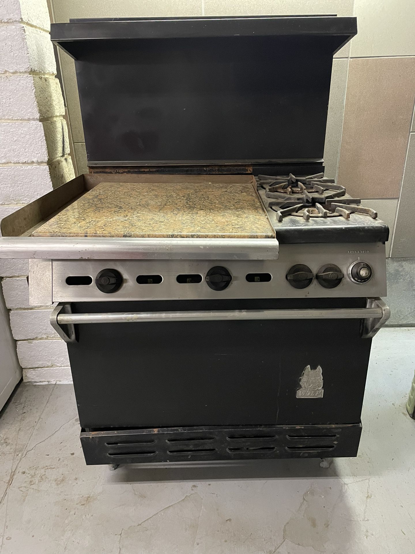 Wolf Gourmet Gas Stove 