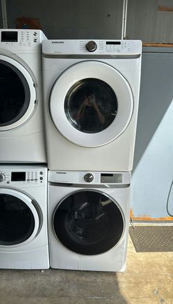 Samsung Front Load Set - Stackable SensorDry
