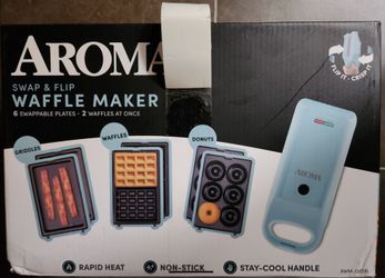 Aroma Swap & Flip Waffle Maker