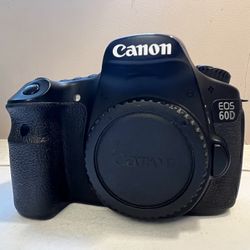 Camera - Canon EOS 60D - Body Only (Lens Not Included)