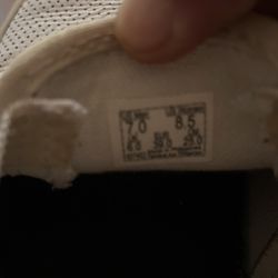 Vans White Leather