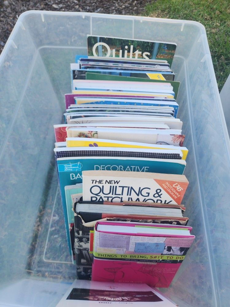 Various Crafts and Sewing books