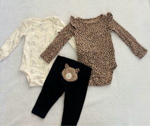 Baby girl 3 piece outfit-3 months