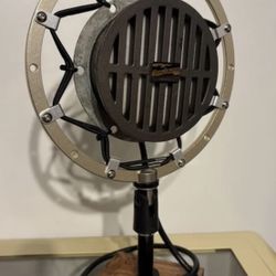 Custom Made Ring Style Dynamic Microphone Revamp MOD W/ Stand...PLEASE READ!!