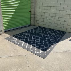 Gray ikea rug like new condition super clean