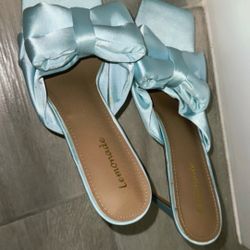 Powder Blue Heels