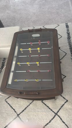 Foosball coffee table like new
