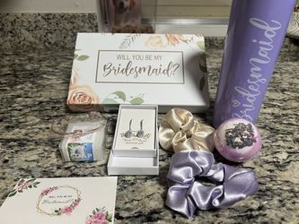 Gift Box Set For Bridesmaid (wedding) 