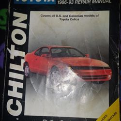 Chilton's Toyota Celica Manual 