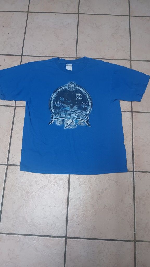 Vintage Tampa Bay Lightning Stanley Cup Playoff Champion Helmet Bolts Y2K