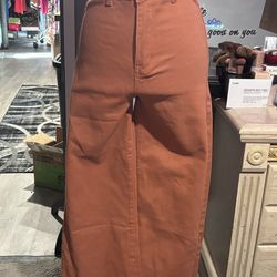 NWOT Anniewear Denim wide leg jeans