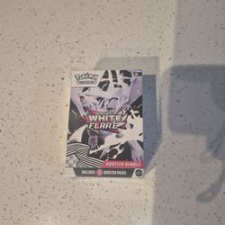 White flare booster bundle new and sealed