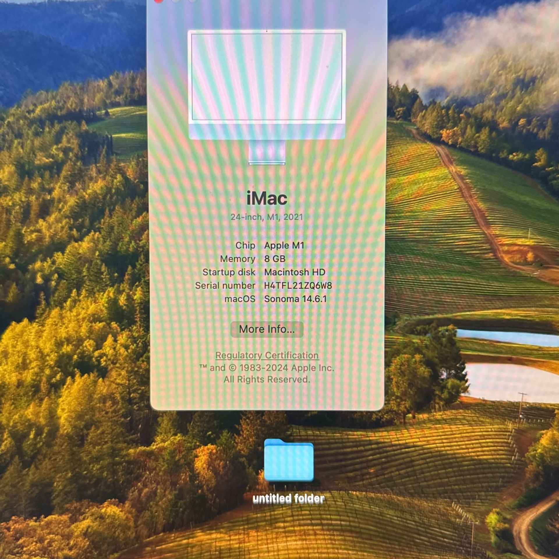 iMac 24-inch, M1,2021