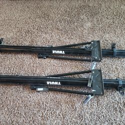 2x Thule Sweden Bike Roof Racks