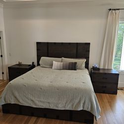 Restoration Hardware King Bed Set