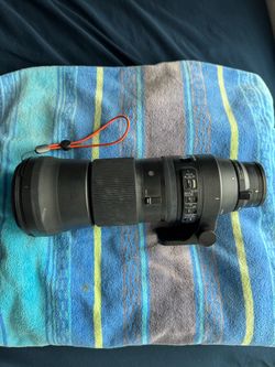 Sigma 150-600mm lens for Canon OR Sony (Comes with adapter)