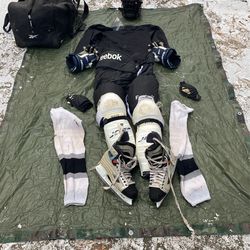 Bag Of Hockey Equipment 