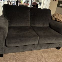 Grey Loveseat