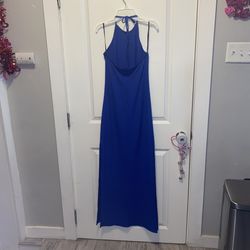 Forever 21 royal blue halter-neck maxi dress must pick up