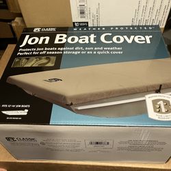 Classic Accessories, Jon Boat Cover, Fits 12-14 Ft. Jon Boats, 14' L x 62" W, Model B, (contact info removed)140100