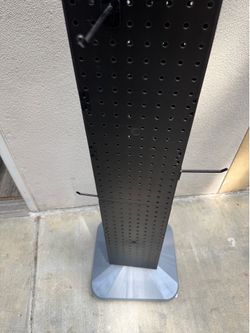 Free Standing Rotating Pegboard Spinner Display Rack - store dispaly