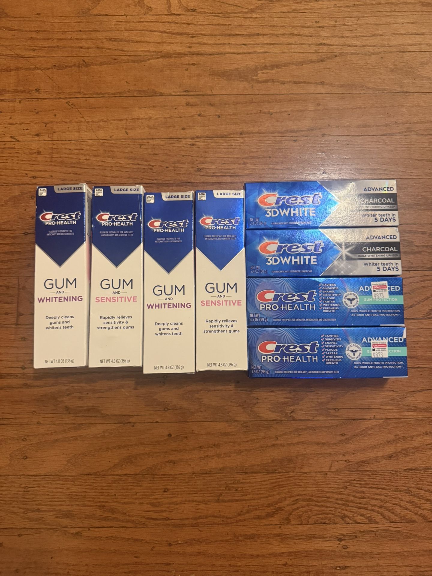 Crest Gum & Pro-Health Toothpaste Bundle
