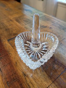 Waterford Crystal Heart-shaped Ring Holder