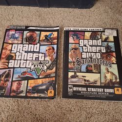 Grand Theft Auto Strategy Books Lot(2 photos)