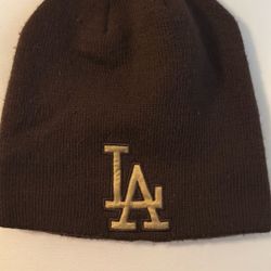 Dodgers Beanie And Gloves
