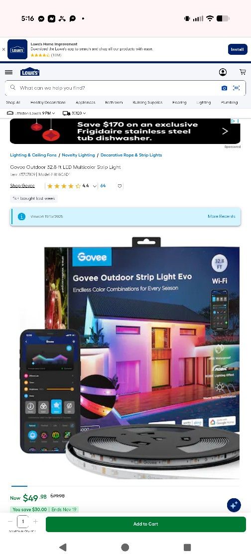 Govee Outdoor Lights