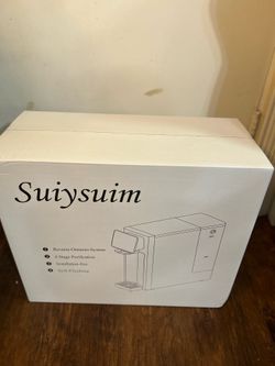 Countertop water filter system