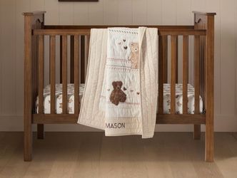 Pottery barn crib and mattress