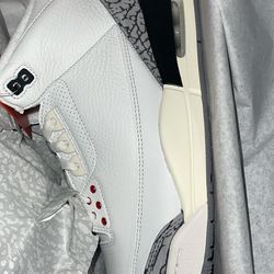 Air Jordan retro 3 white cement DS